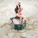 1/6 scaled pre-painted figure of Rent-A-Girlfriend MIZUHARA Chizuru in a Santa Claus bikini de fluffy figure 2nd Xmas