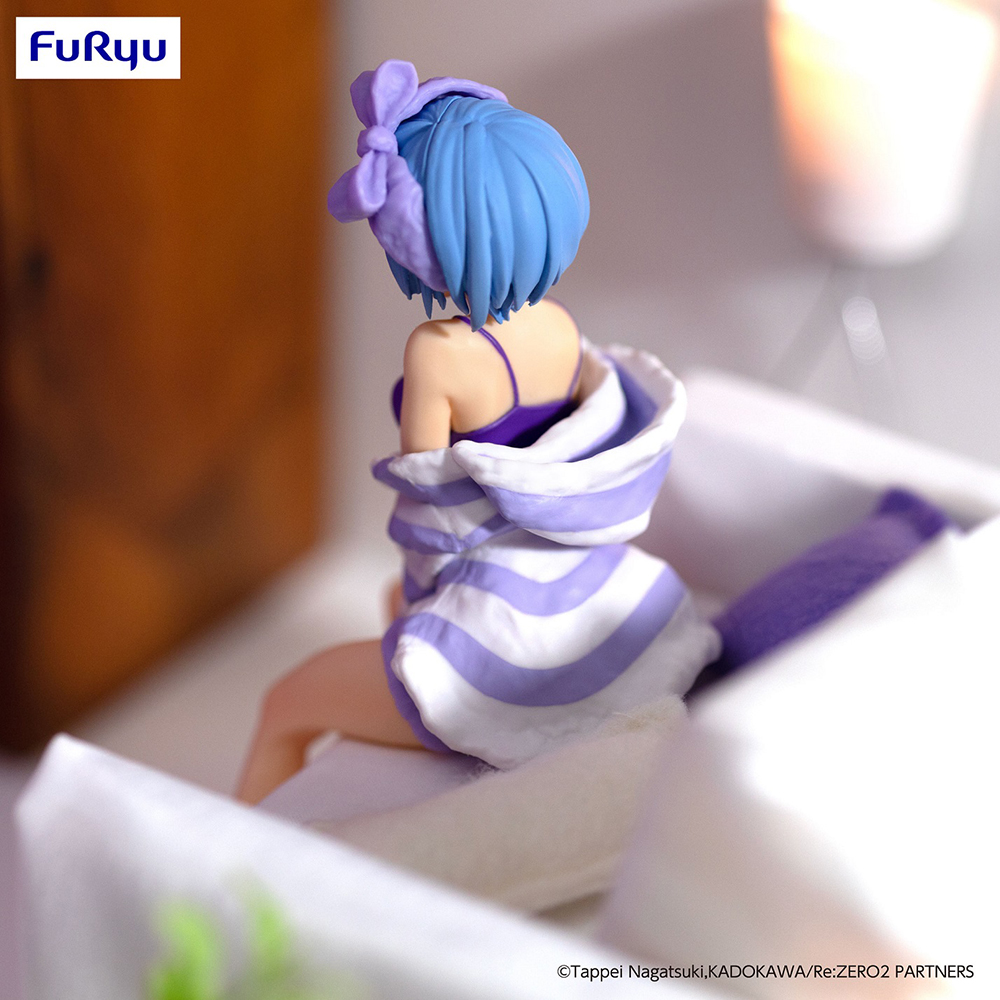 Re:ZERO -Starting Life in Another World- Noodle Stopper Figure -Rem Room Wear Purple Color ver.-