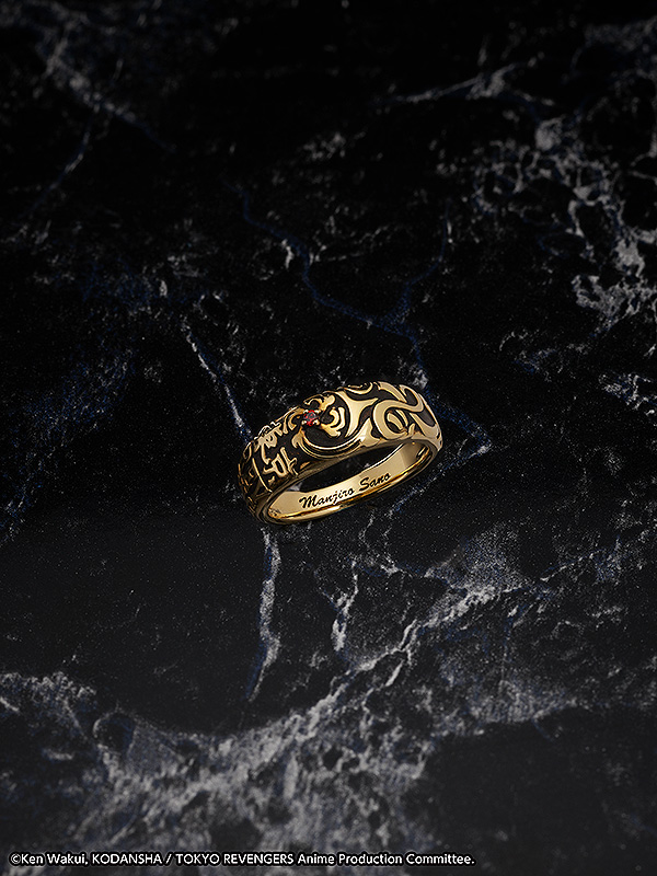 Statue and ring style: Manjiro Sano Ring size (Japanese sizes): 17