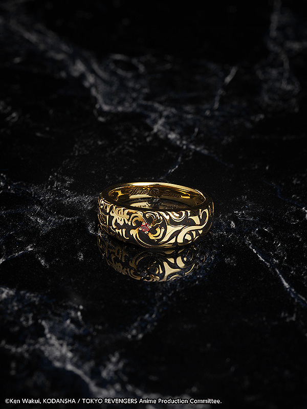 Statue and ring style: Manjiro Sano Ring size (Japanese sizes): 17