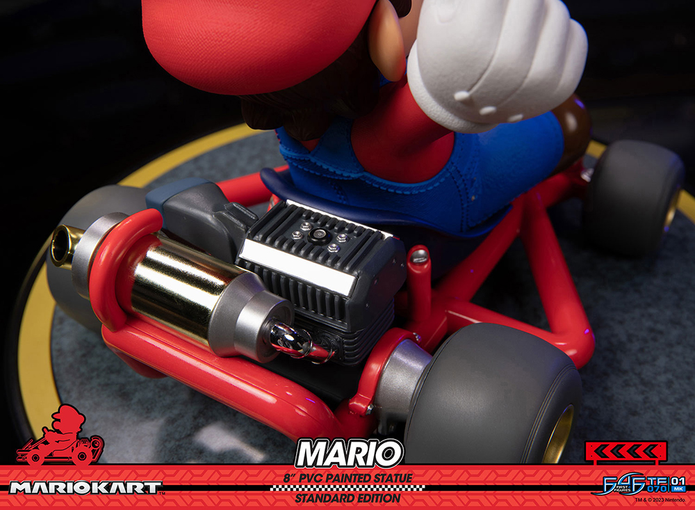Mario Kart - Mario PVC Painted Statue 