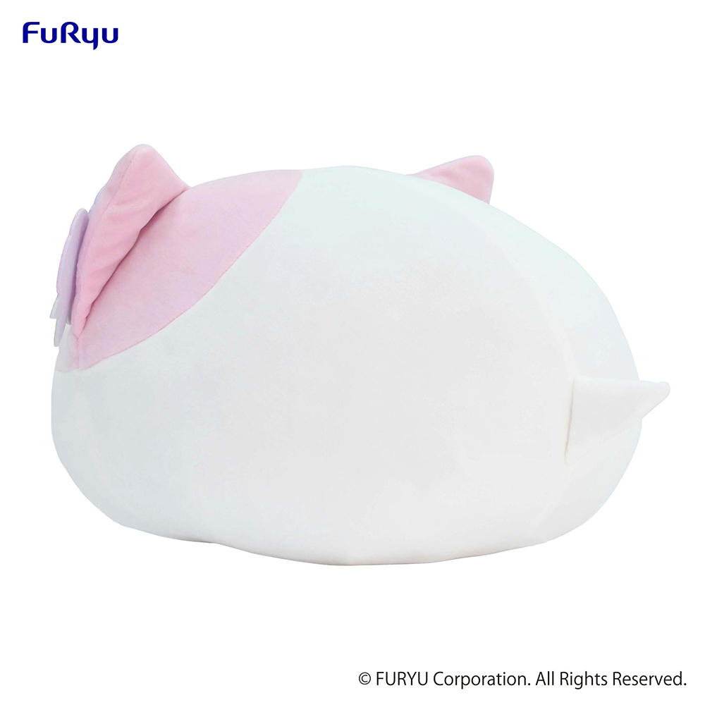 Nemuneko Cat Pastel Big Plush Toy -Pink-