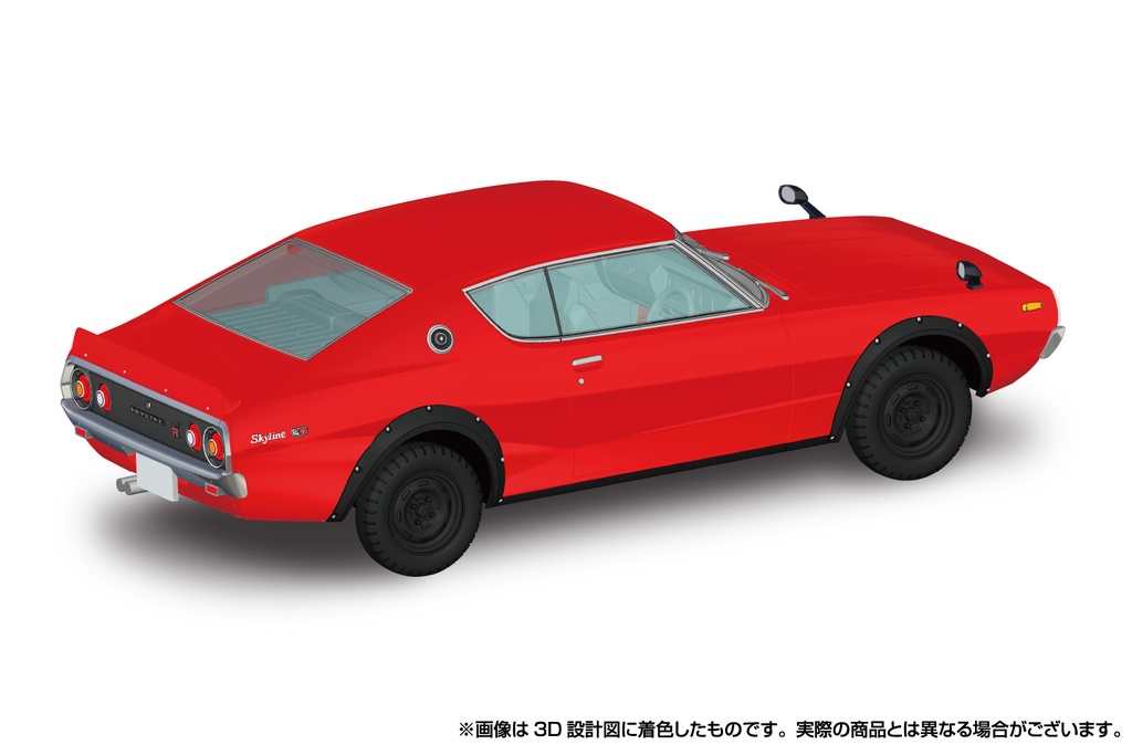 1/32 NISSAN C110 SKYLINE GT-R (RED)