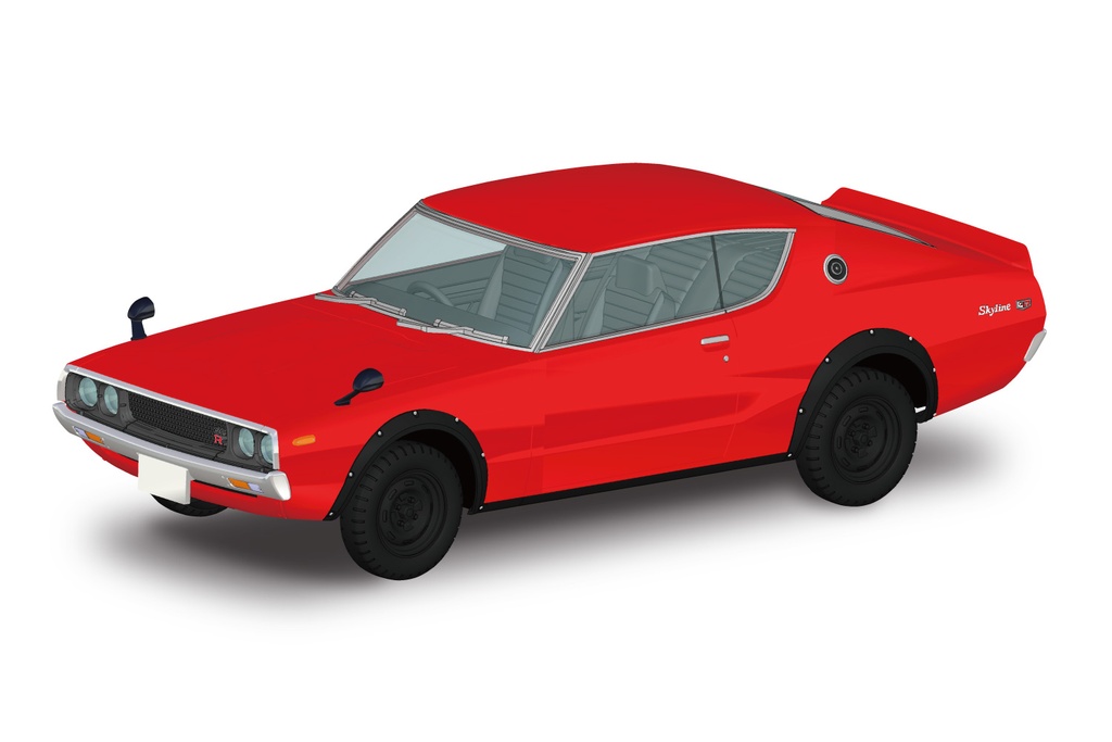 1/32 NISSAN C110 SKYLINE GT-R (RED)