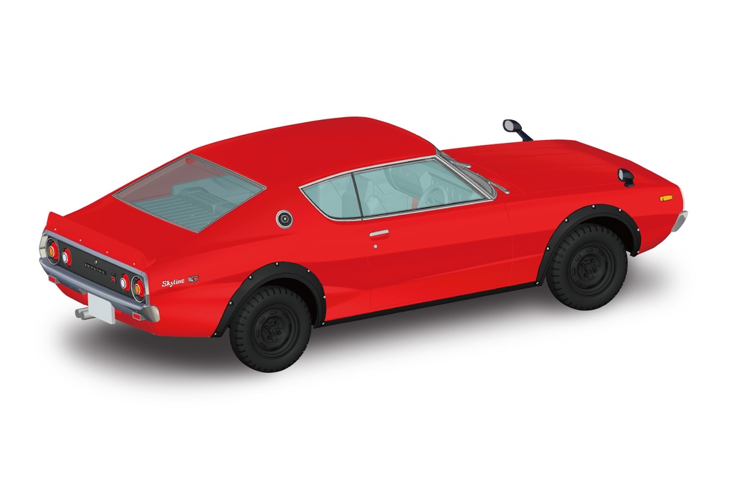 1/32 NISSAN C110 SKYLINE GT-R (RED)