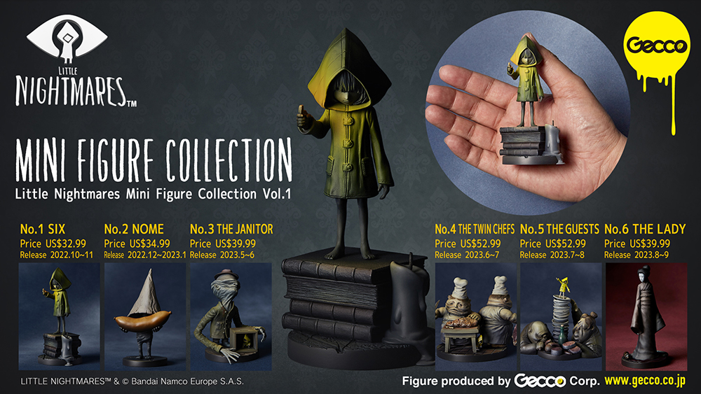 Little Nightmares Mini Figure Collection THE GUESTS