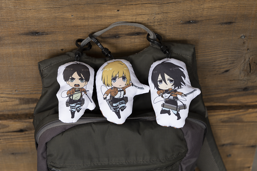 MINI Plush Pillow  Attack On Titan Mini Nendoroid Plush  - Series 1