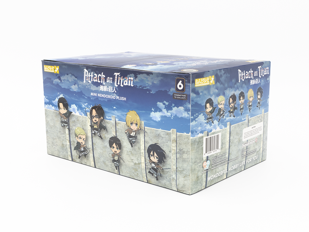 MINI Plush Pillow  Attack On Titan Mini Nendoroid Plush  - Series 1