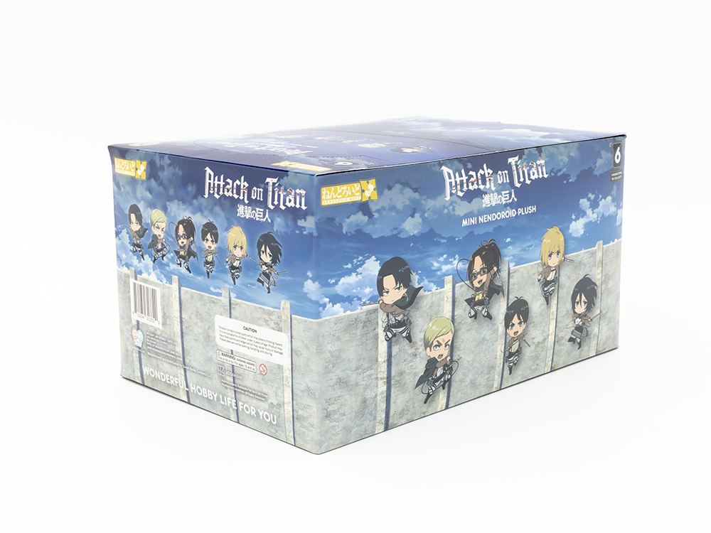 MINI Plush Pillow  Attack On Titan Mini Nendoroid Plush  - Series 1