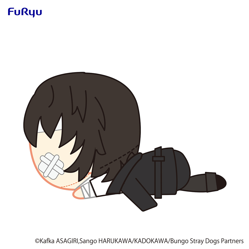 Bungo Stray Dogs Sleep Together Big Plush Toy -Osamu Dazai-