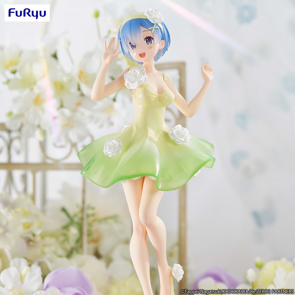 Re:ZERO -Starting Life in Another World- Trio-Try-iT Figure -Rem Flower Dress-