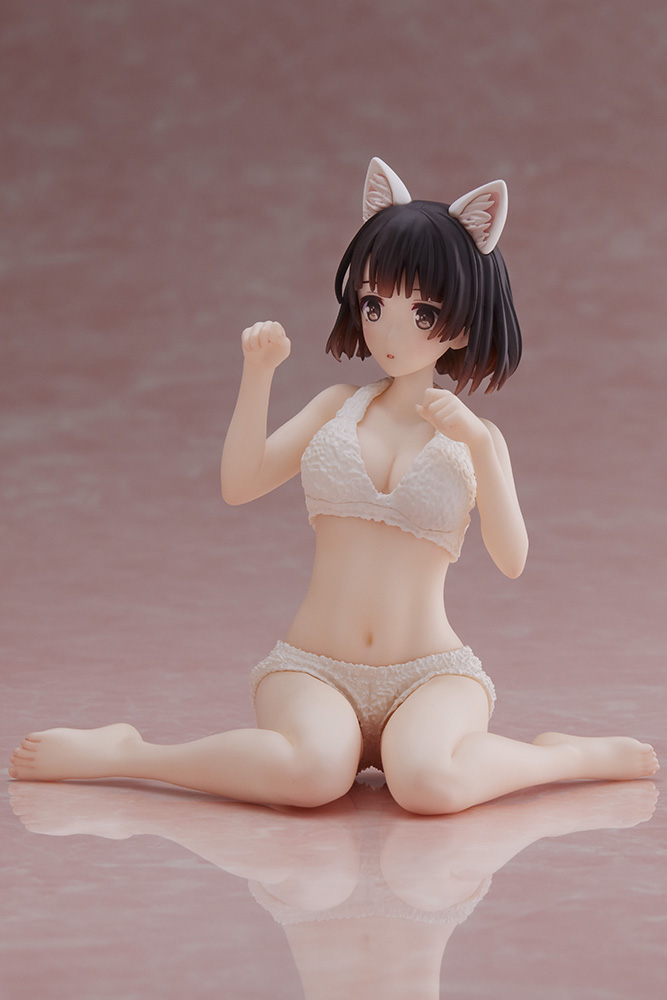 Saekano: How to Raise a Boring Girlfriend Fine Coreful Figure - Megumi Kato (Cat Roomwear Ver.)