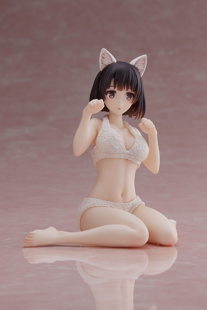 Saekano: How to Raise a Boring Girlfriend Fine Coreful Figure - Megumi Kato (Cat Roomwear Ver.)