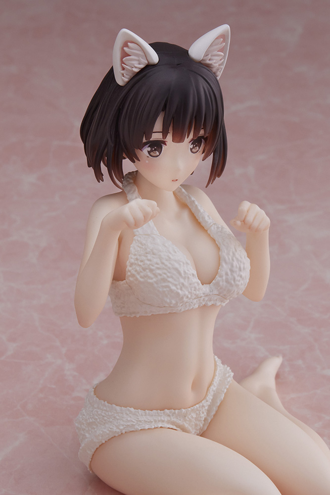 Saekano: How to Raise a Boring Girlfriend Fine Coreful Figure - Megumi Kato (Cat Roomwear Ver.)