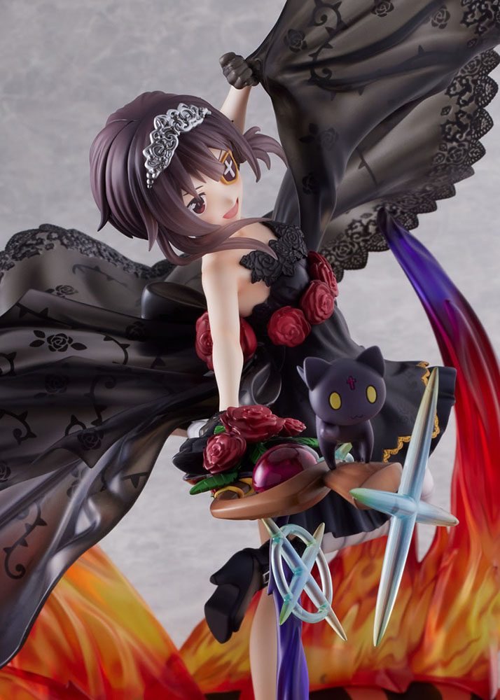 God's Blessing on This Wonderful World! Megumin the Black Rose Dress ver. 1/7 Scale Figure