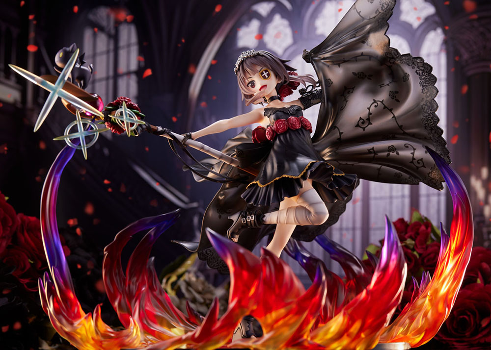 God's Blessing on This Wonderful World! Megumin the Black Rose Dress ver. 1/7 Scale Figure