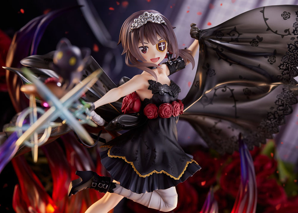 God's Blessing on This Wonderful World! Megumin the Black Rose Dress ver. 1/7 Scale Figure