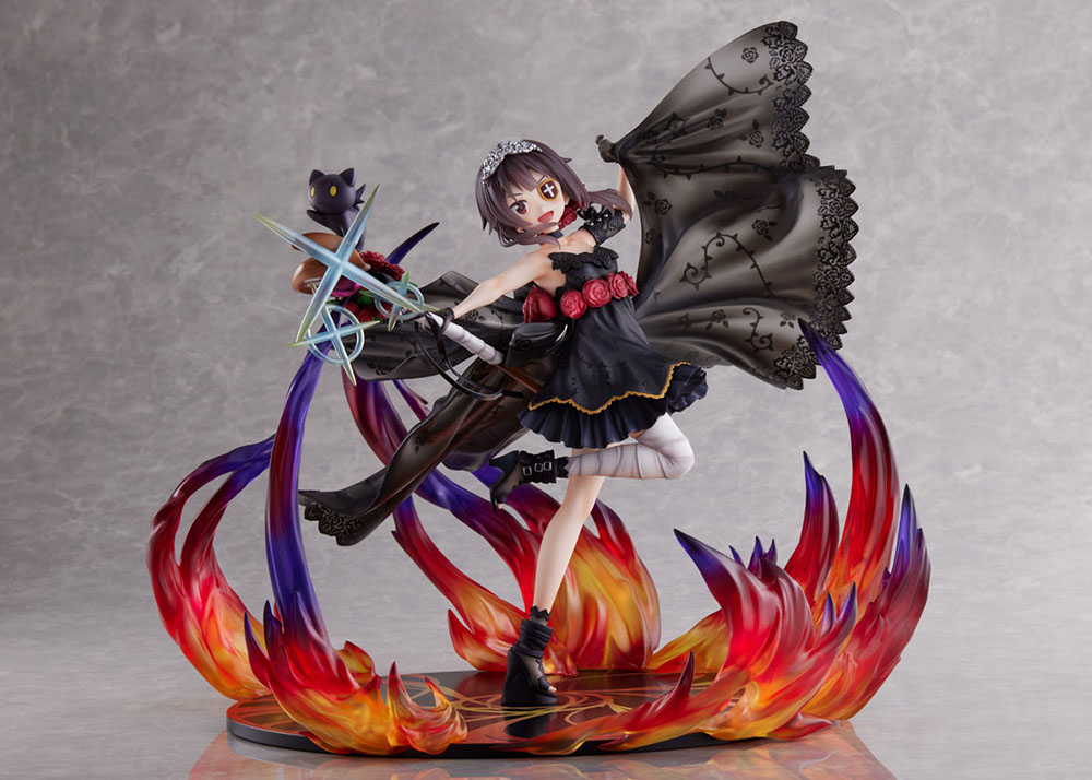 God's Blessing on This Wonderful World! Megumin the Black Rose Dress ver. 1/7 Scale Figure