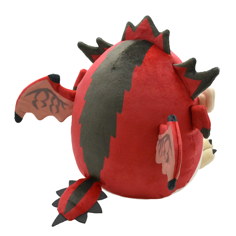 Monster Hunter Fluffy Eggshaped Plush Rathalos