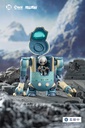 Alloy Articulated Assemblable Model Topupu Robot