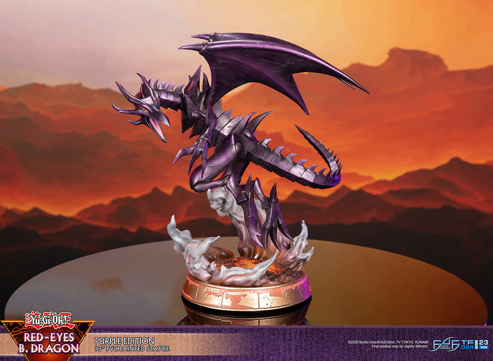 Yu-Gi-Oh! – Red-Eyes B. Dragon Purple Edition