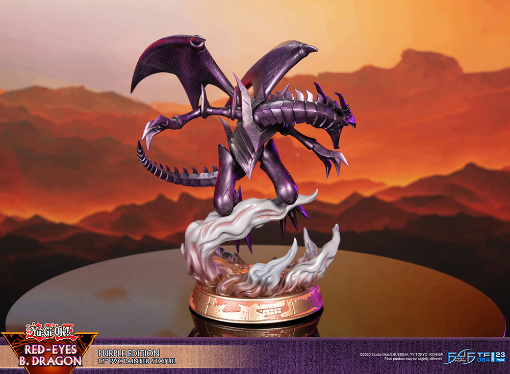 Yu-Gi-Oh! – Red-Eyes B. Dragon Purple Edition