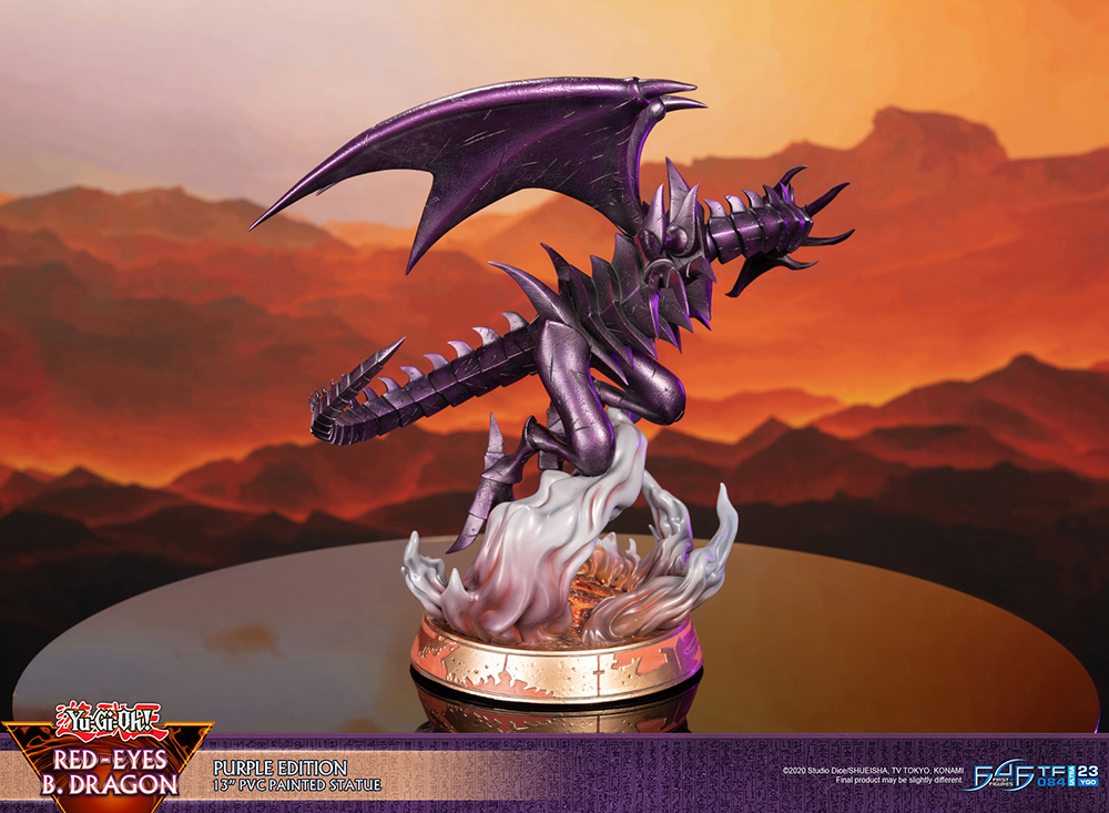 Yu-Gi-Oh! – Red-Eyes B. Dragon Purple Edition