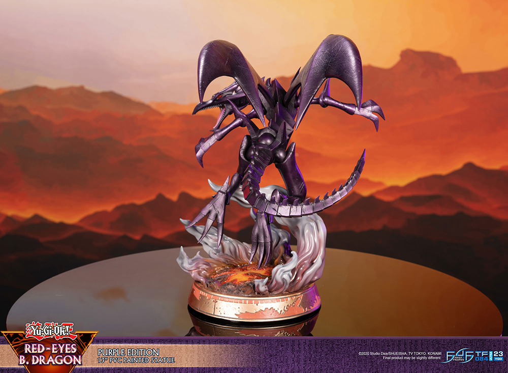 Yu-Gi-Oh! – Red-Eyes B. Dragon Purple Edition