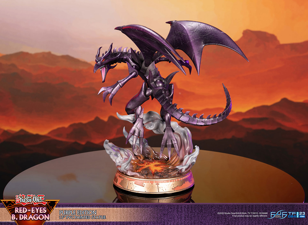 Yu-Gi-Oh! – Red-Eyes B. Dragon Purple Edition