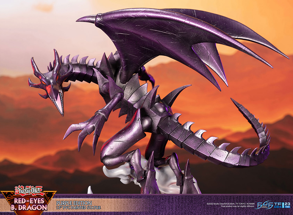 Yu-Gi-Oh! – Red-Eyes B. Dragon Purple Edition