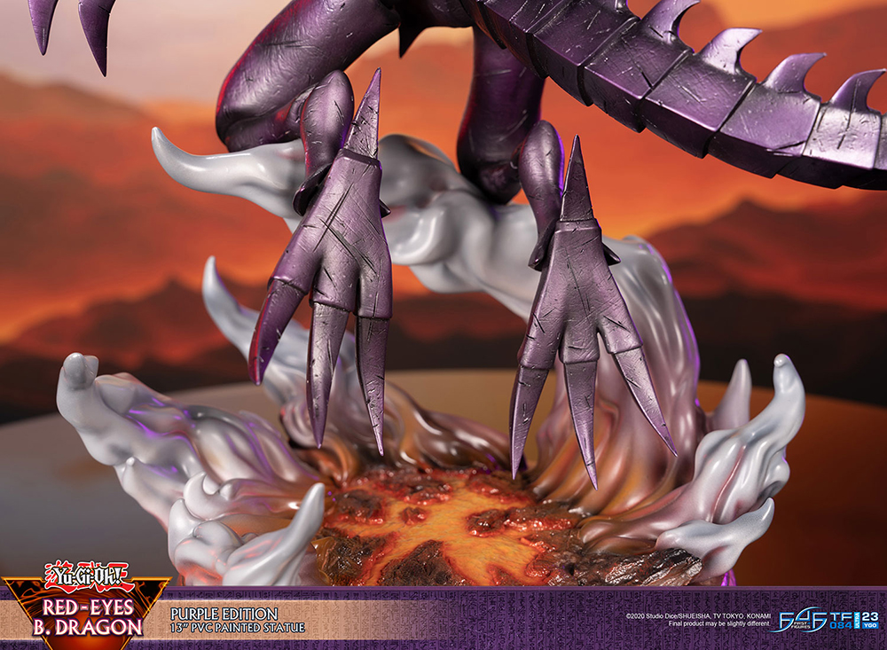 Yu-Gi-Oh! – Red-Eyes B. Dragon Purple Edition