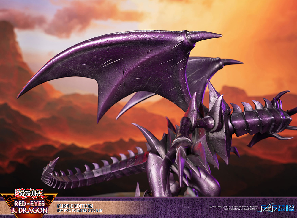 Yu-Gi-Oh! – Red-Eyes B. Dragon Purple Edition