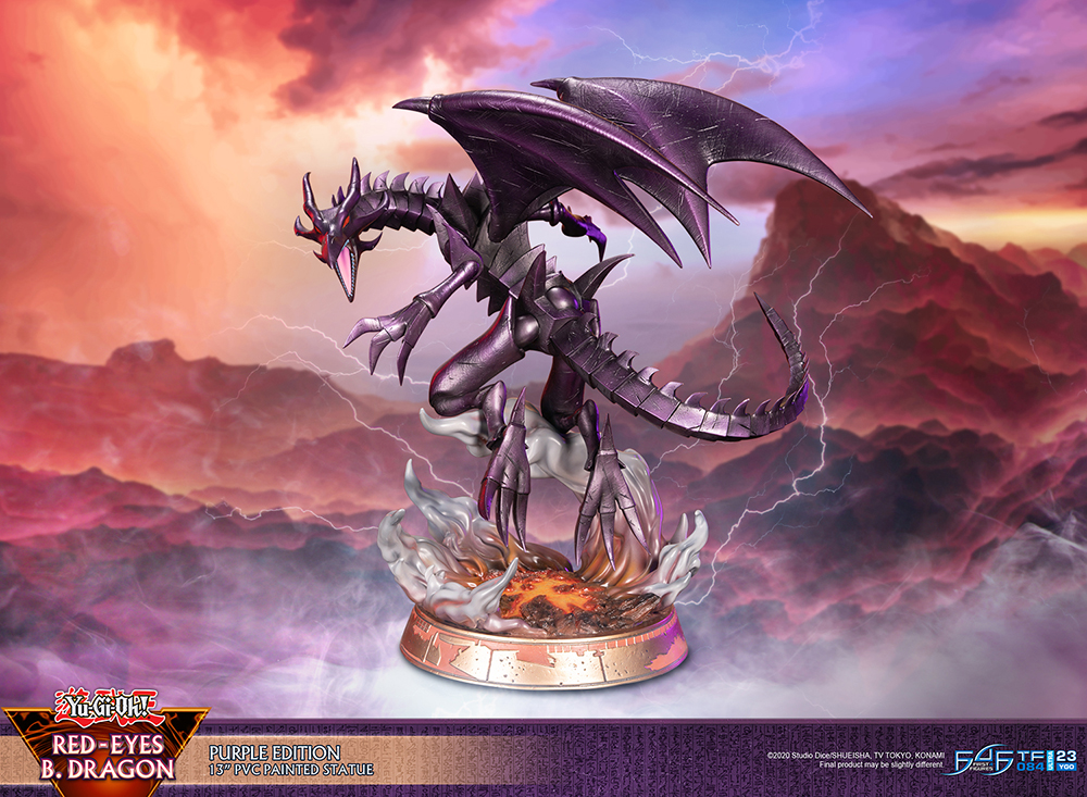 Yu-Gi-Oh! – Red-Eyes B. Dragon Purple Edition