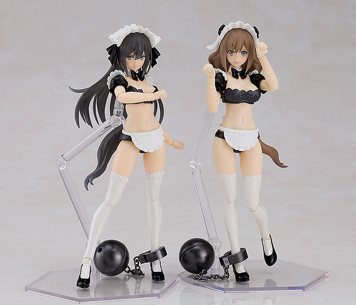 PLAMAX GP-07 Underwear Body Girl Ran & Jelly: Maid Ver. Set