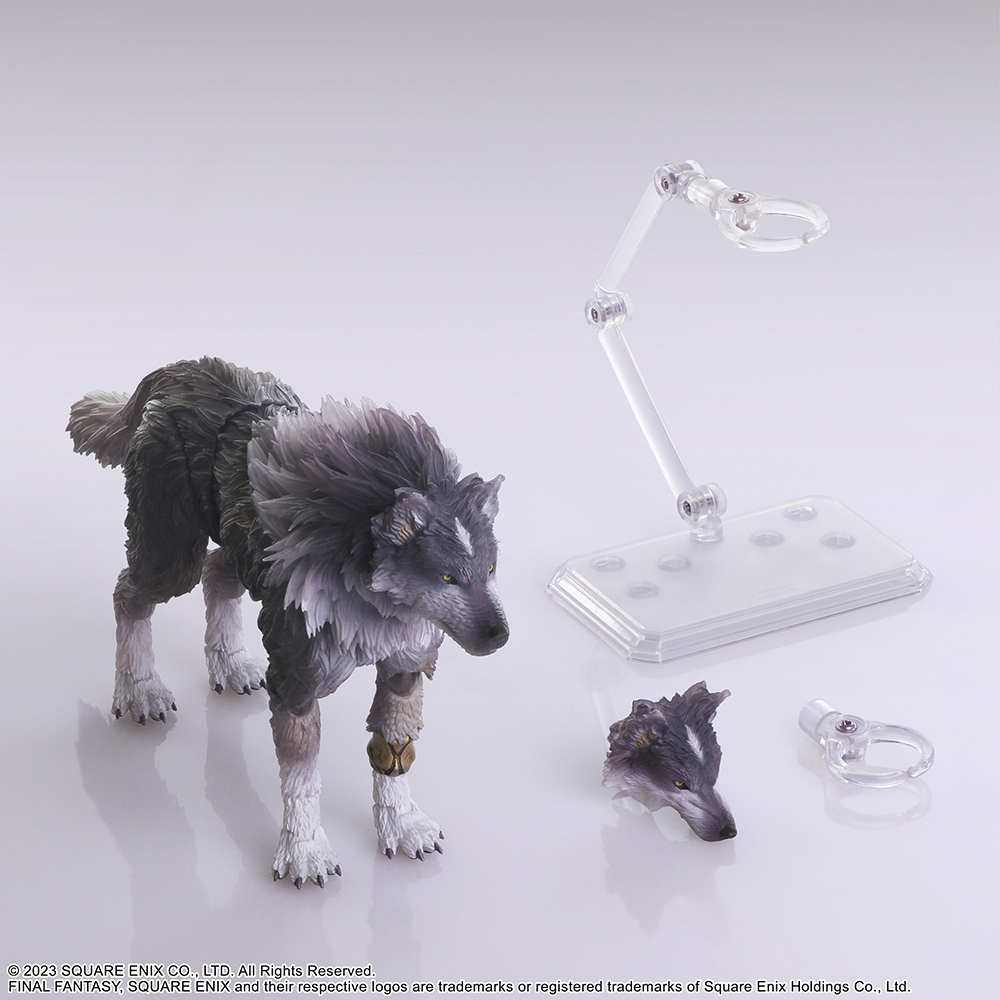 FINAL FANTASY XVI BRING ARTS™ Action Figure -CLIVE ROSFIELD & TORGAL