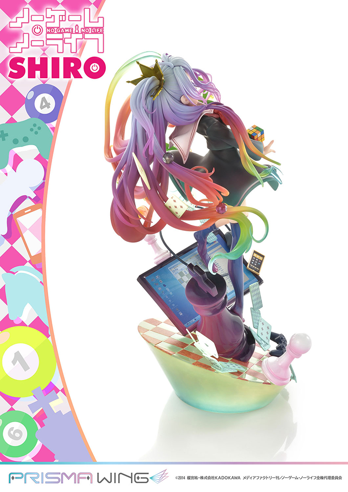 PRISMA WING NO GAME NO LIFE Shiro 1/7 Scale Pre-Painted Figure