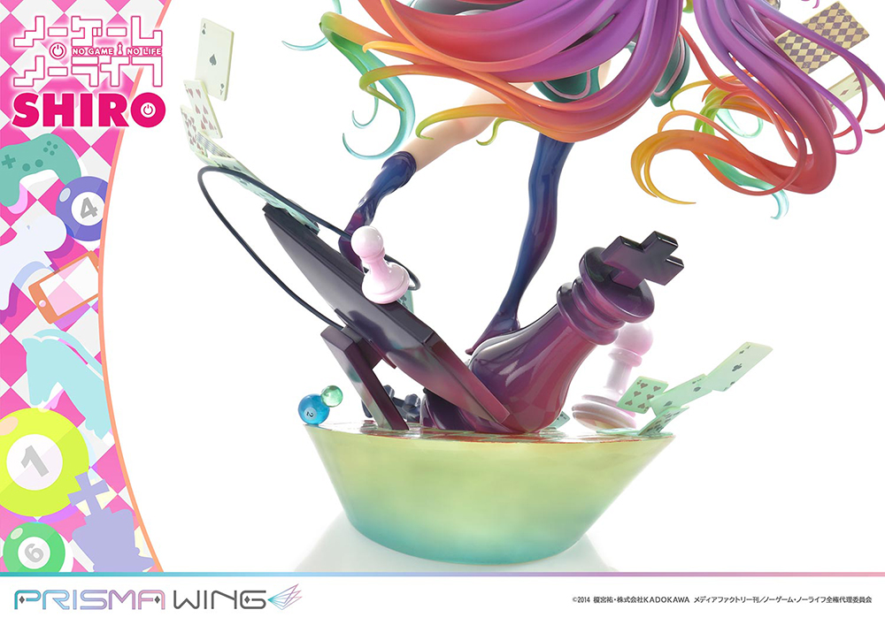 PRISMA WING NO GAME NO LIFE Shiro 1/7 Scale Pre-Painted Figure