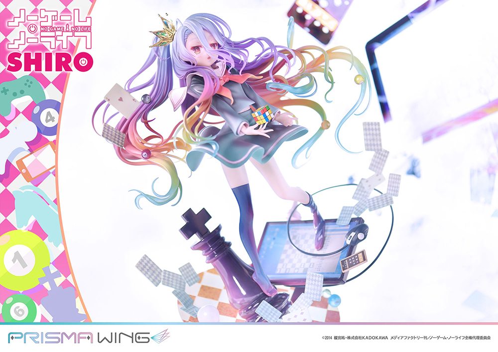 PRISMA WING NO GAME NO LIFE Shiro 1/7 Scale Pre-Painted Figure