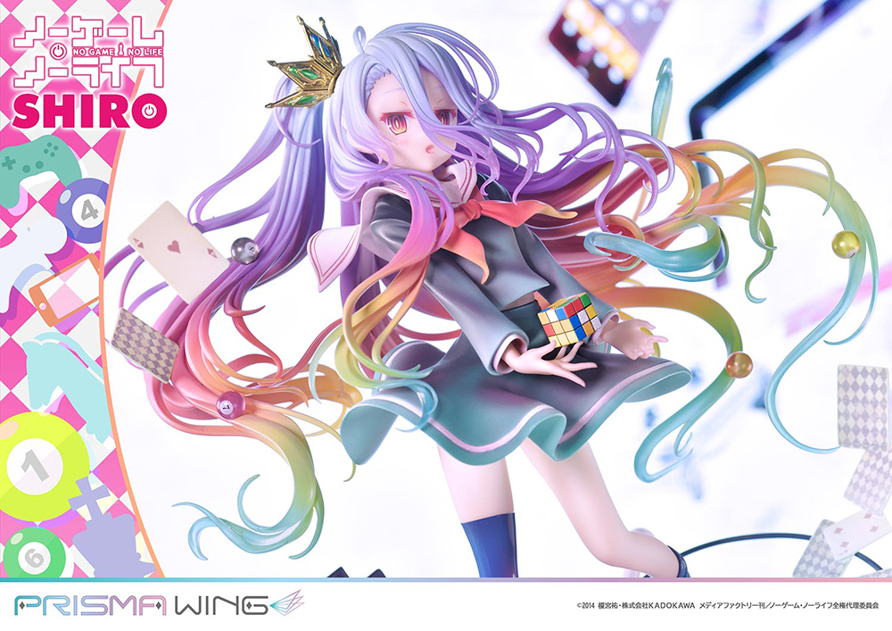 PRISMA WING NO GAME NO LIFE Shiro 1/7 Scale Pre-Painted Figure