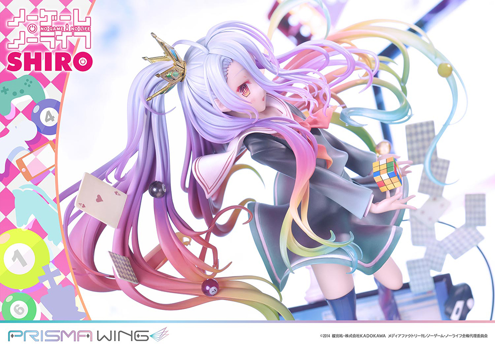 PRISMA WING NO GAME NO LIFE Shiro 1/7 Scale Pre-Painted Figure