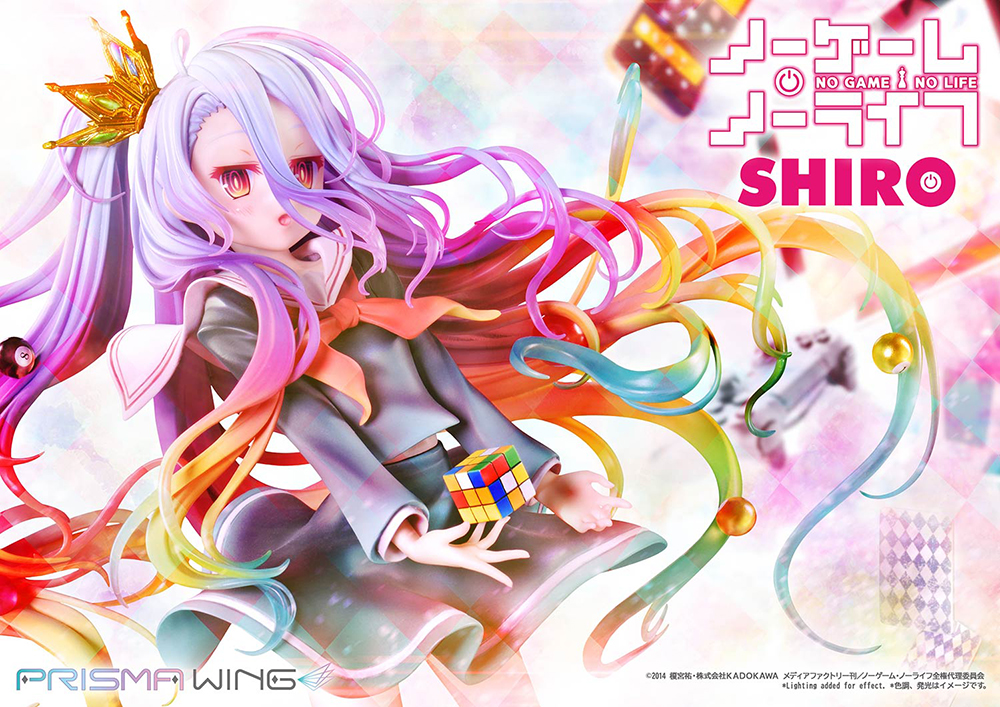 PRISMA WING NO GAME NO LIFE Shiro 1/7 Scale Pre-Painted Figure