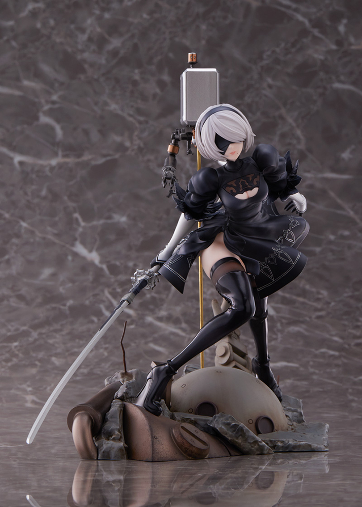 NieR:Automata Ver1.1a 2B 1/7 Scale Figure【Deluxe Edition】