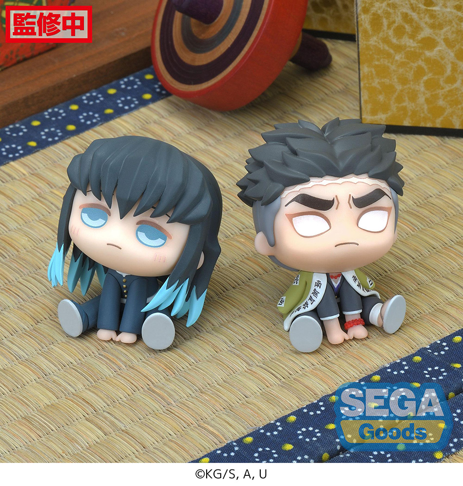 QyuruMe "Demon Slayer: Kimetsu no Yaiba" Mini Figure "Muichiro Tokito & Gyomei Himejima" (EX)
