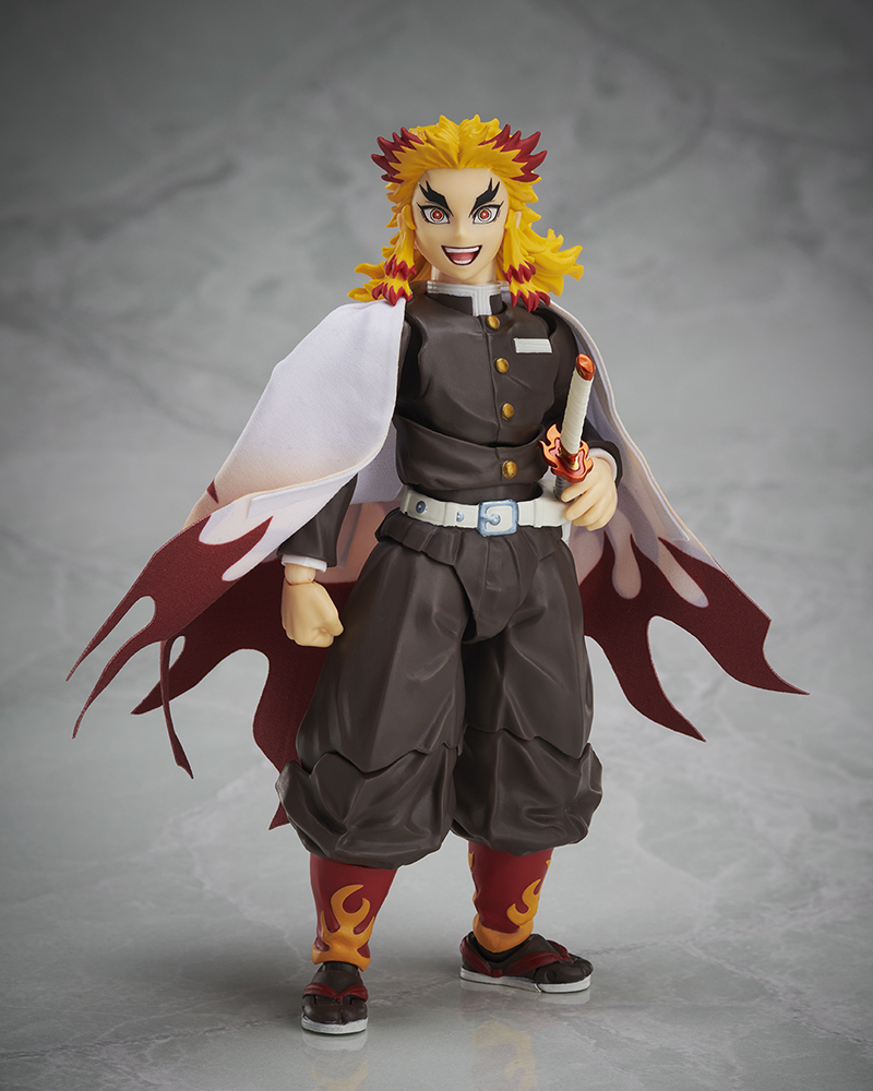 Demon Slayer: Kimetsu no Yaiba［BUZZmod.］Kyojuro Rengoku Ver.2 1/12 Scale Action Figure