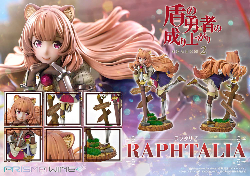 PRISMA WING The Rising of the Shield Hero Season 2 Raphtalia 1/7 Scale Pre-Painted Figure