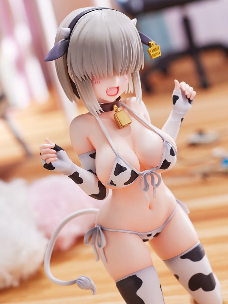 Uzaki-chan wa Asobitai! Double Yanagi Uzaki Cow Pattern Bikini  DT-195