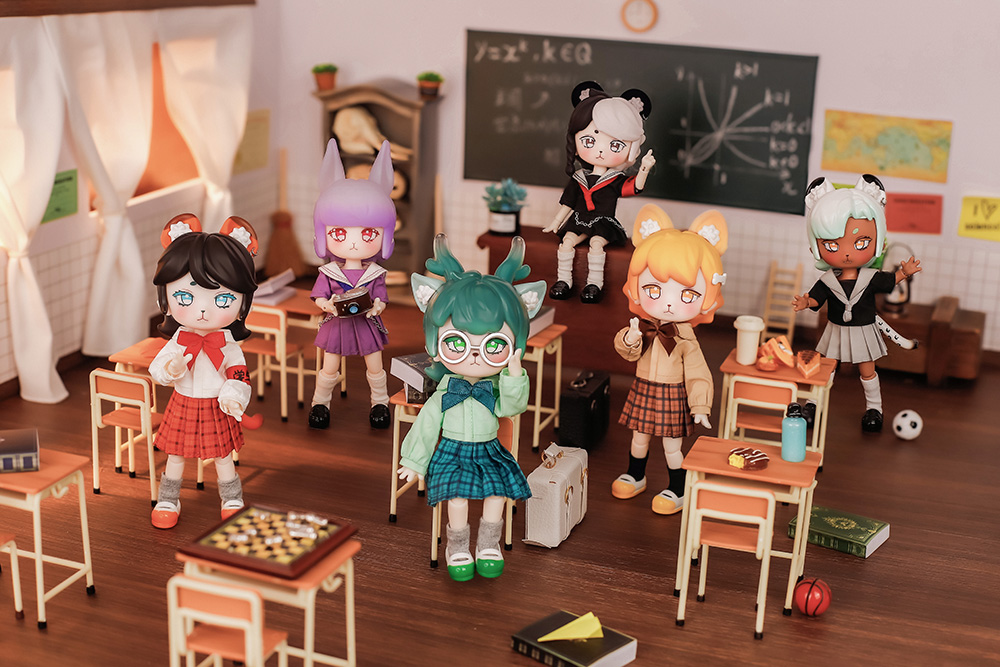 School Haunting Series Trading Dolls