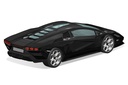 1/32 Lamborghini Countach LPI 800-4(BLACK)