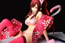 Erza Scarlet Cherry Blossom Cat Gravure_Style