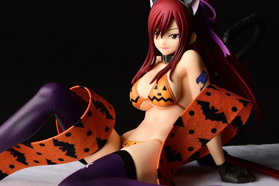 Erza Scarlet Halloween Cat Gravure_Style